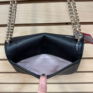 Kate Spade Flap Shoulder Bag Black Locket