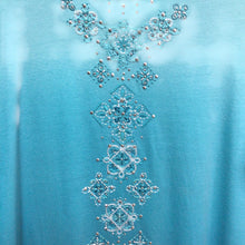 Load image into Gallery viewer, Alfred Dunner Blue Long Sleeve Top Size S