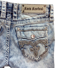 Load image into Gallery viewer, Rock Revival Denim Crops Size 6/7
