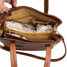 Load image into Gallery viewer, Fashion Satchel Crossbody Bag Brown