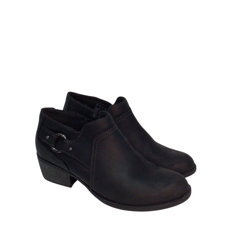 Clarks Collection Black Ankle Boots Size 7.5