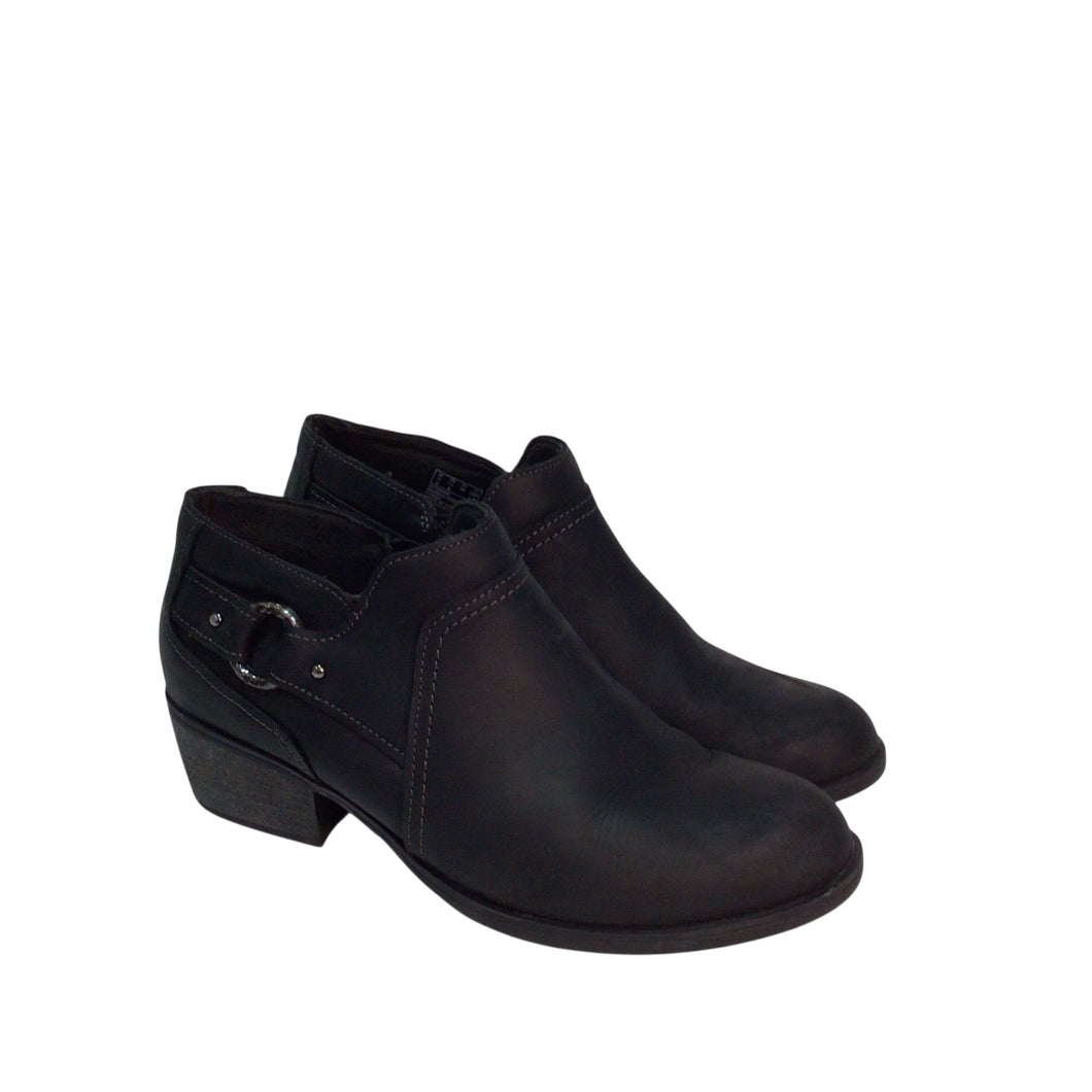 Clarks Collection Black Ankle Boots Size 7.5