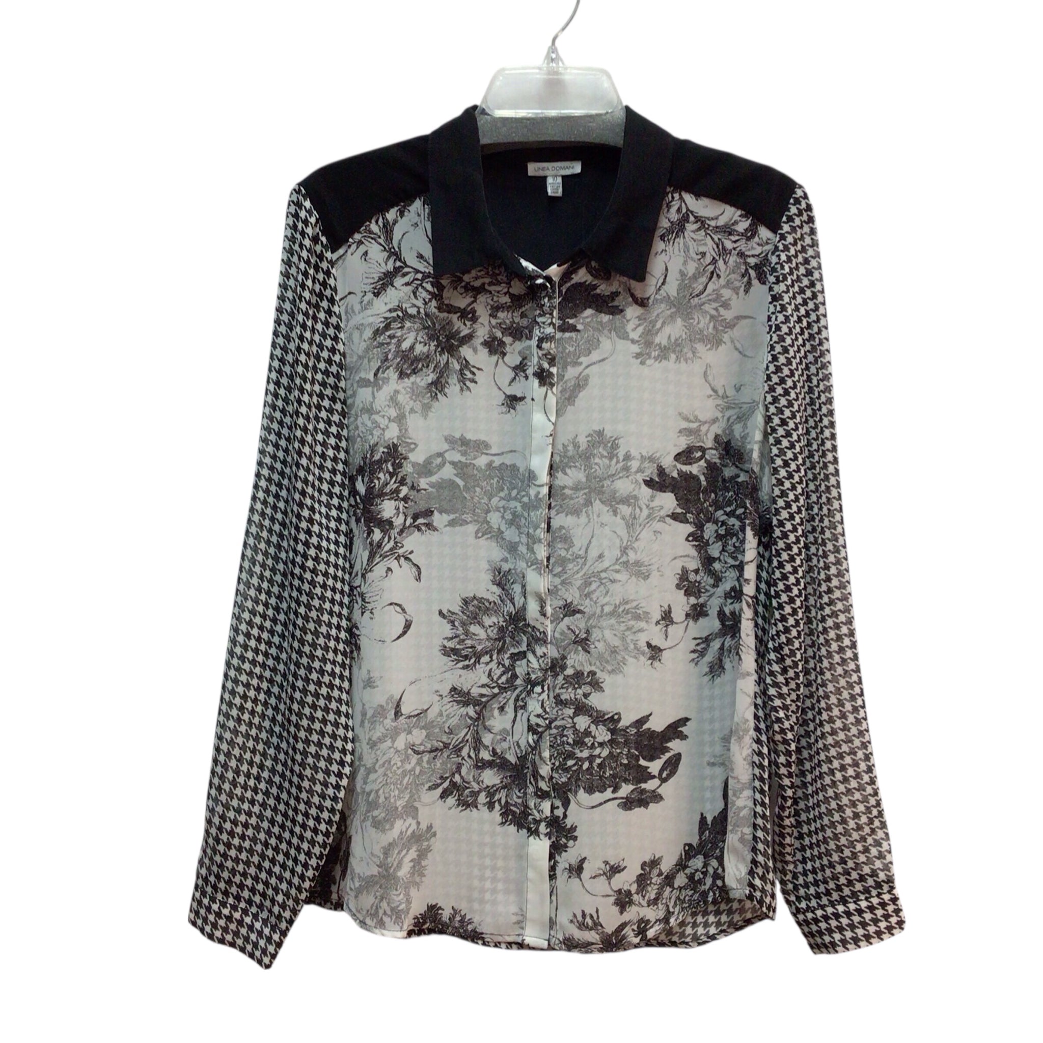 Linea Domani Long Sleeve Top Size M