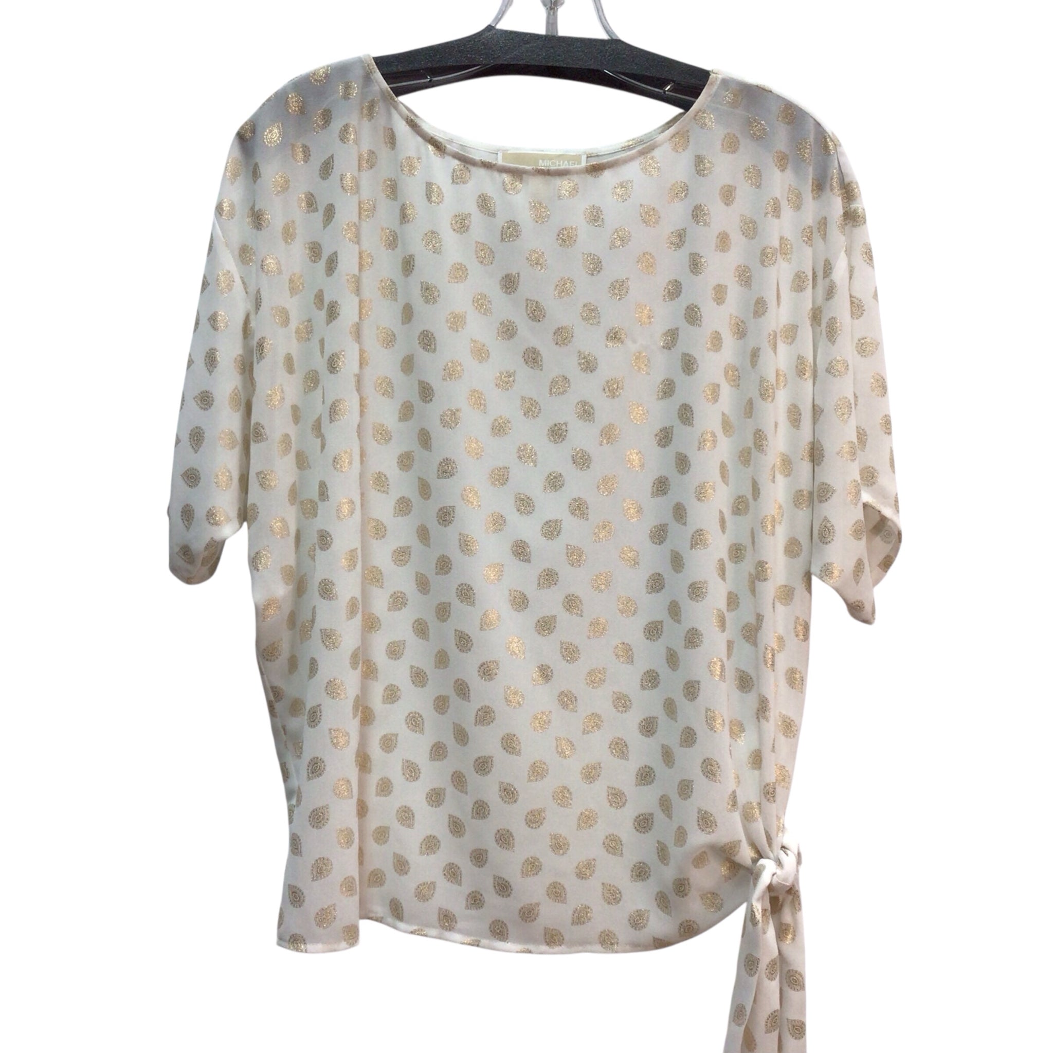 Michael Kors Short Sleeve Top Size Small