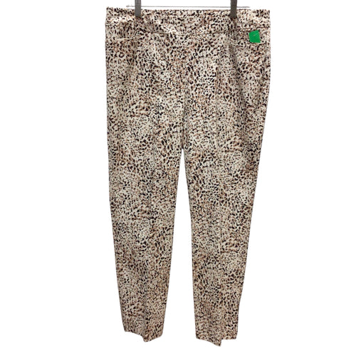 Chico's Animal Print Pants Size 14R