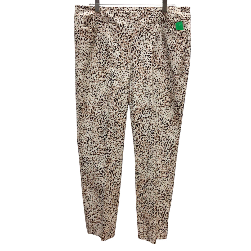 Chico's Animal Print Pants Size 14R