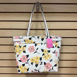 Kate Spade Staci Lily Blooms Laptop Tote