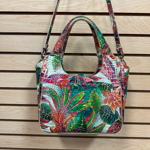 Brahmin Carla Tropical Utopia Melbourne Handbag Crossbody Bag