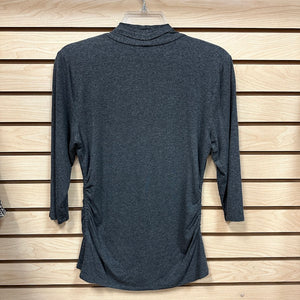 Vince Camuto 3/4 Sleeve Top Gray - Size Large