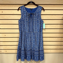 Load image into Gallery viewer, Talbots Petite Dress Blue - Petite Medium