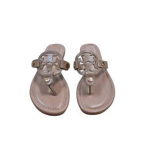 Tory Burch Miller Thong Sandals Tan Size 8