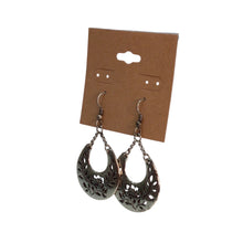 Load image into Gallery viewer, Brighton Mira Floral Laser Cut Flower Dangle Earrings