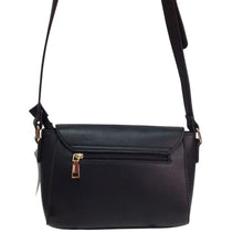 Load image into Gallery viewer, Fashion Black Top Fold Crossbody Bag