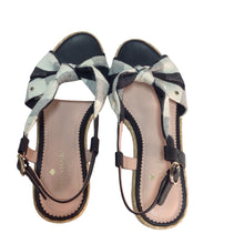 Load image into Gallery viewer, Kate Spade Plaid &quot;Betsy&quot; Sandals Size 6.5