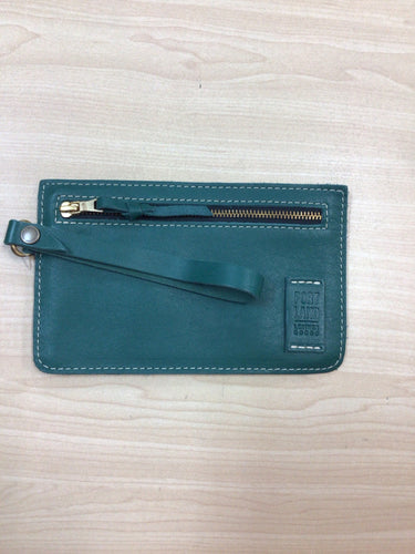 Portland LeatherAdrianna Green Wristlet Pouch