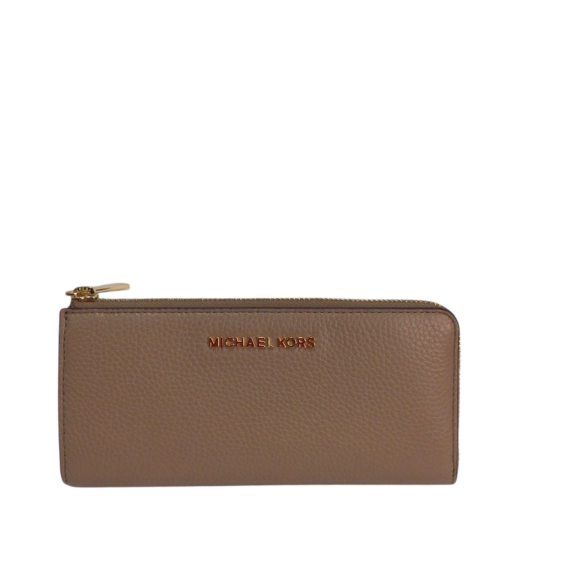 Michael Kors Tan/Beige Folded Wallet