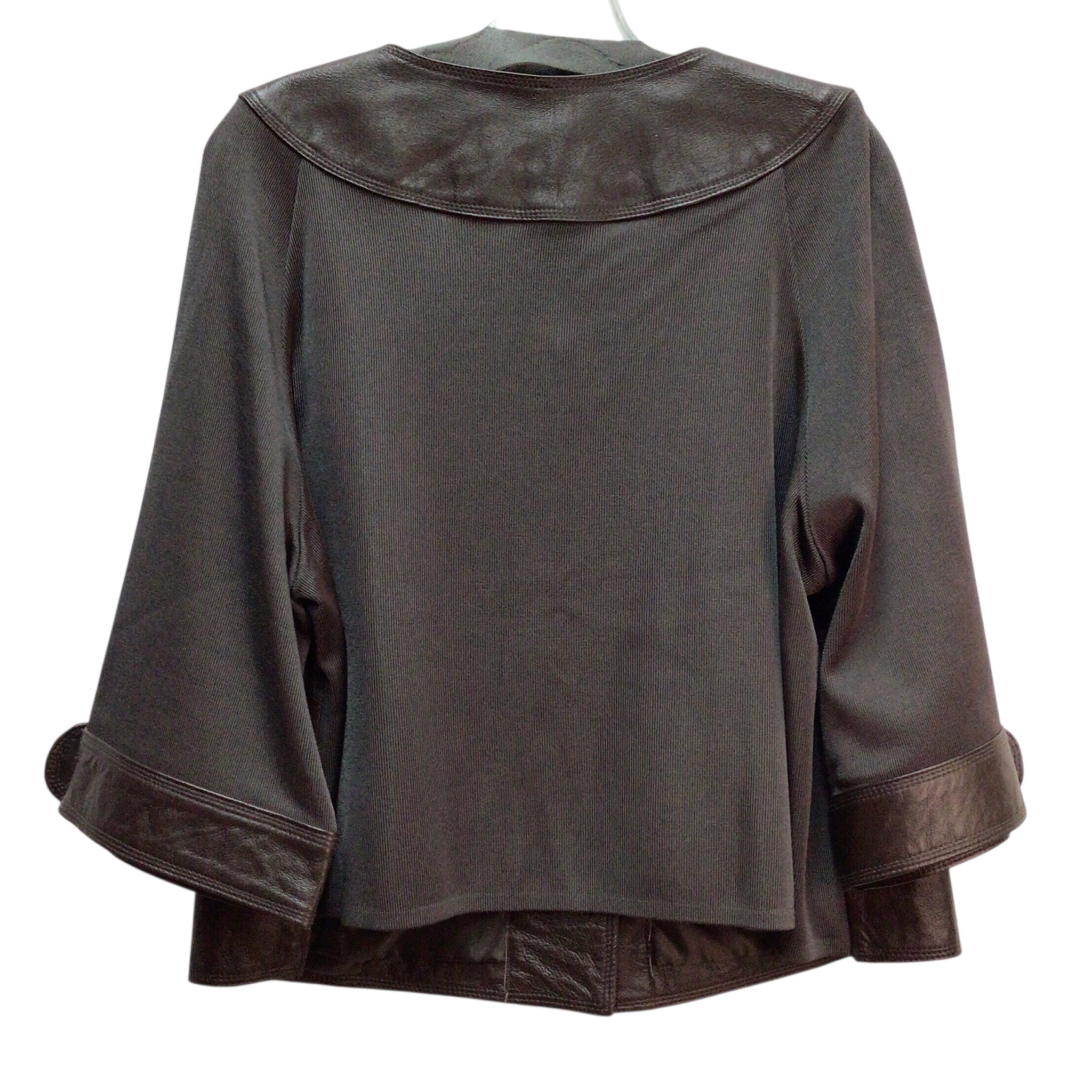 Nygard Long Sleeve 100% Leather Jacket Size 1X