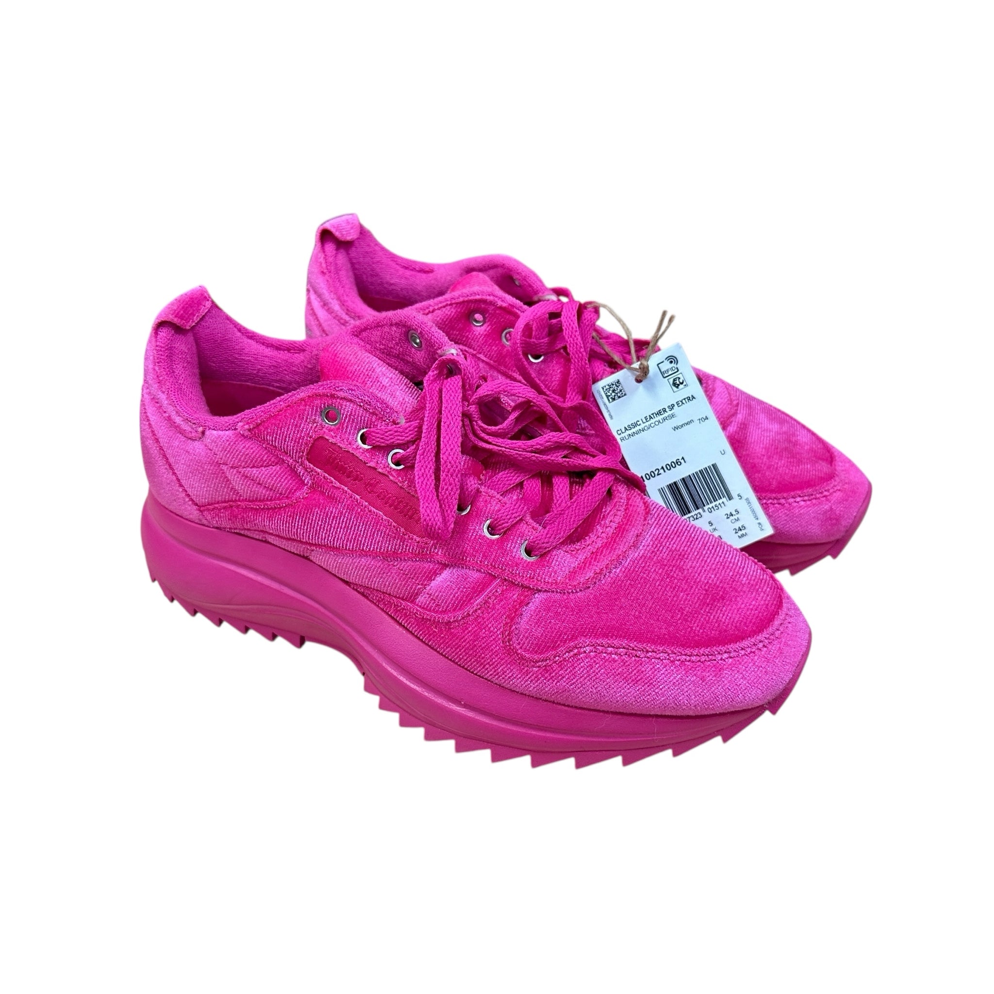 Juicy Couture x Reebok Classic Leather Running Shoes Size 7.5