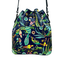 Load image into Gallery viewer, Patricia Nash Sabina Birds of Paradise Leather Handbag
