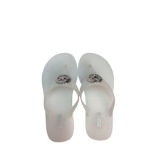 Load image into Gallery viewer, Michael Kors White Thong Sandals Size 6