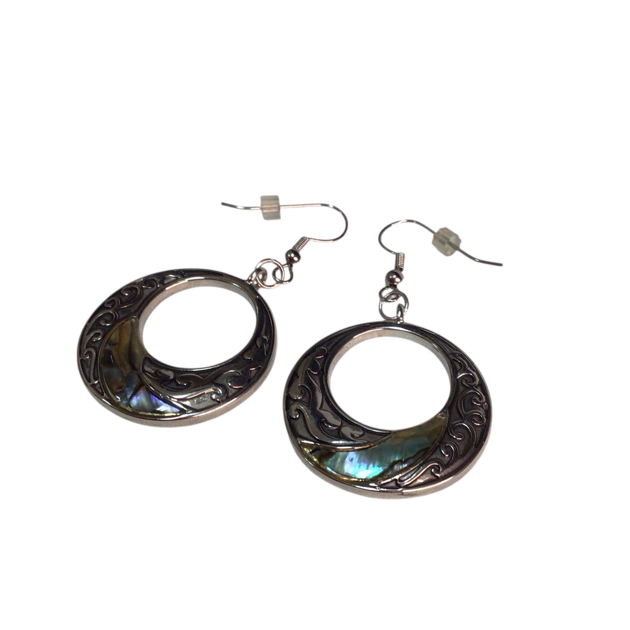 Hand Crafted Abalone Earrings