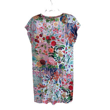 Load image into Gallery viewer, Johnny Was Cap Sleeve Round Neck Floral Dress - Size Small