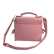 Load image into Gallery viewer, Medium Pink White Fashion Satchel &amp; Crossbody Bag
