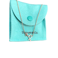 Load image into Gallery viewer, Tiffany &amp; Co Paloma Picasso Sterling Silver7&quot; Loving Heart Arrow Bracelet