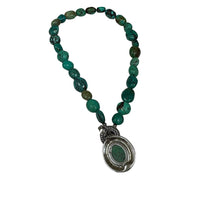 Load image into Gallery viewer, Carolyn Pollack Turquoise Pendant Necklace
