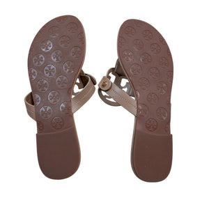 Tory Burch Miller Thong Sandals Tan Size 8