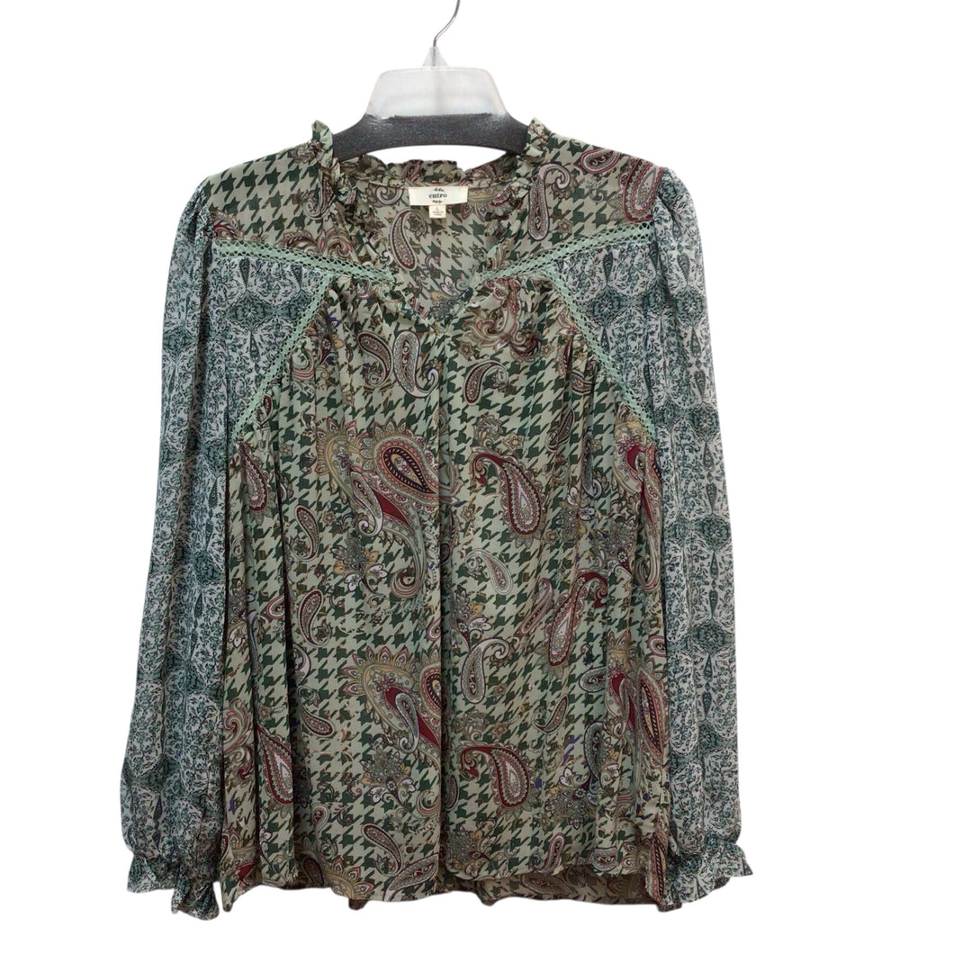Entro Long Sleeve Top Size L