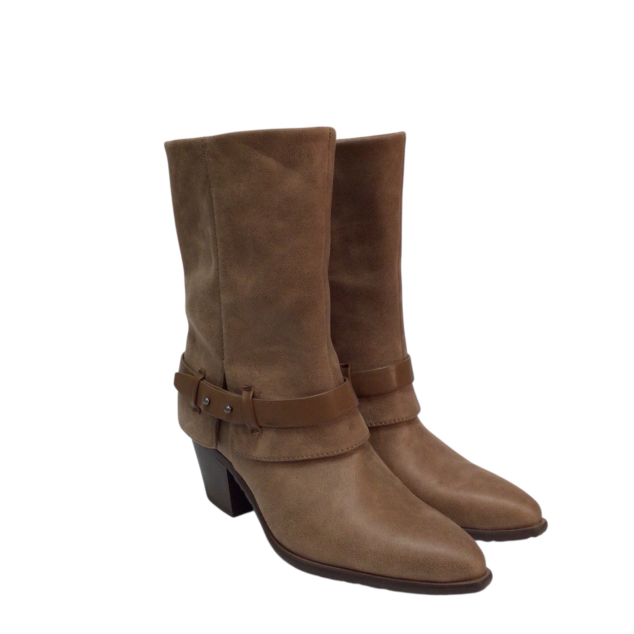 Baretraps "Yamura" Taupe Boots Size 6.5