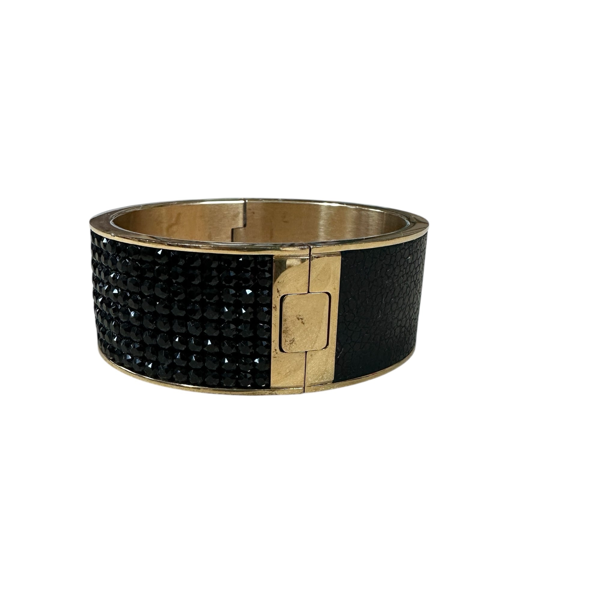 Swarovski Black & Gold Crystal Bracelet