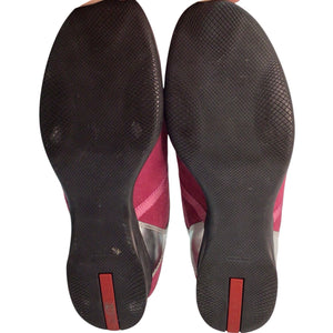 Pink Prada 3E3239 Sneakers Size 7