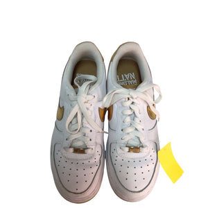 Nike Air Force XXV '82  White Gold Sneakers Women Size 6