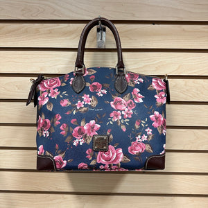 Dooney & Bourke Floral Roses Satchel Shoulder Bag