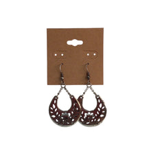 Load image into Gallery viewer, Brighton Mira Floral Laser Cut Flower Dangle Earrings