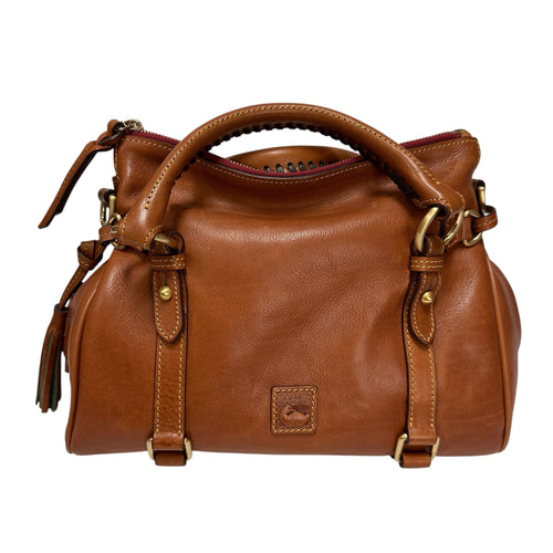 Dooney & Bourke Florentine Leather Satchel Brown
