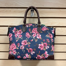 Load image into Gallery viewer, Dooney &amp; Bourke Floral Roses Satchel Shoulder Bag