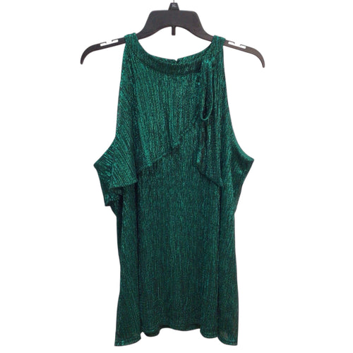 Nine West Green Sleeveless Top Size XL NWT