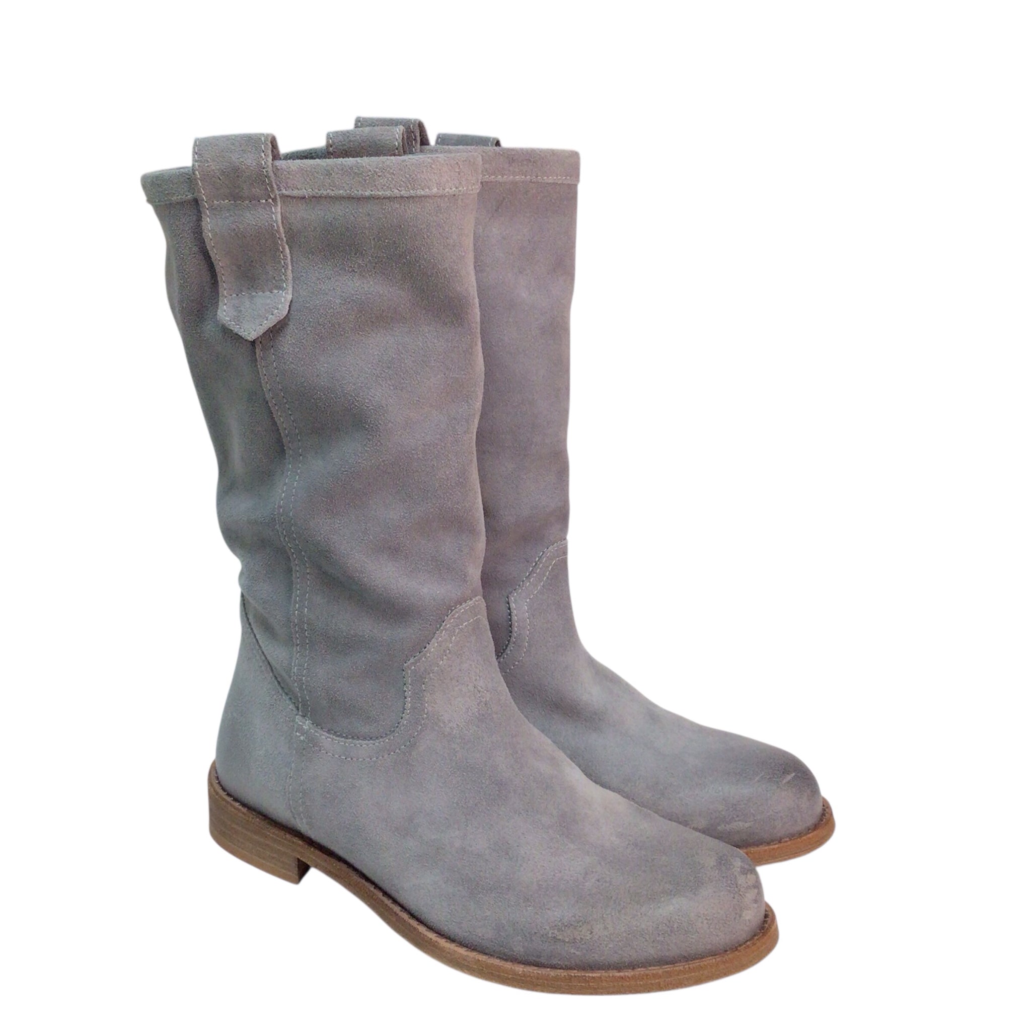 Sundance Donovan Sueded Boots Size 7.5