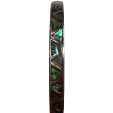 Load image into Gallery viewer, Hand Crafted Abalone Bangle Bracelet