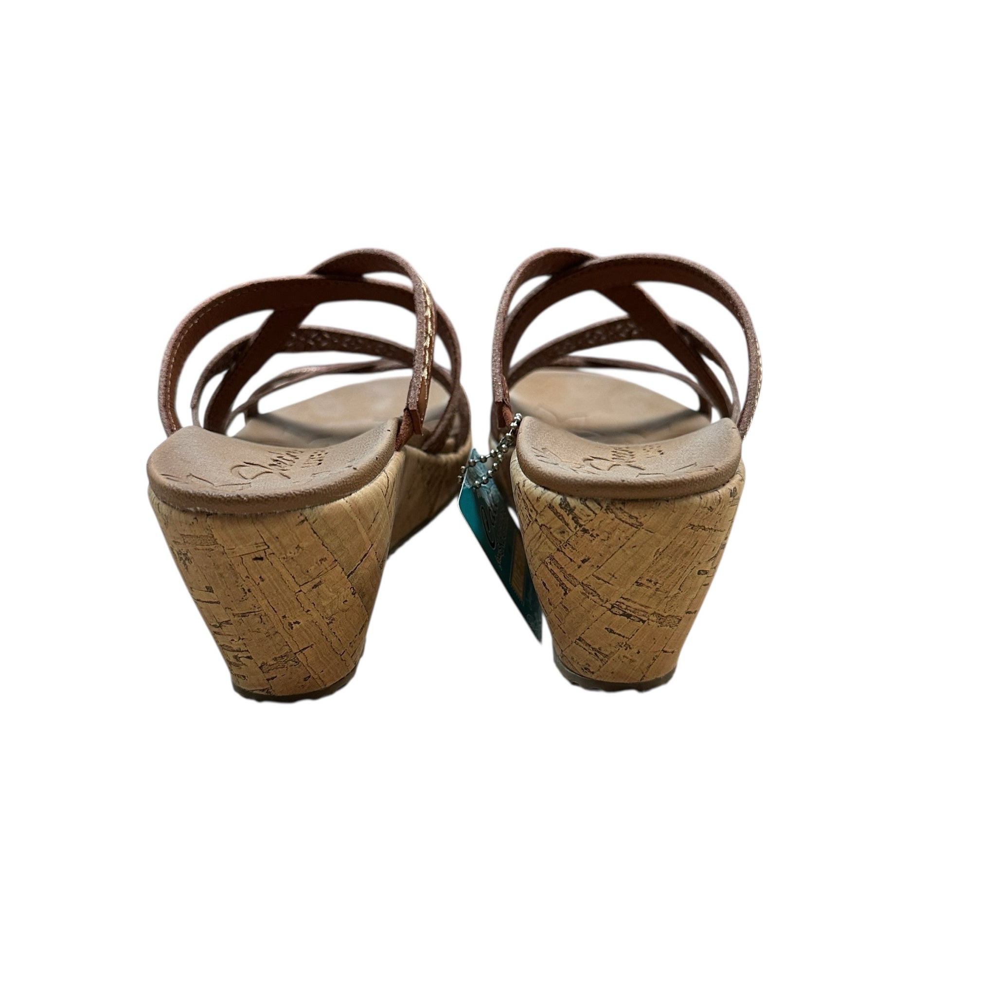 Sketchers Luxe Foam Cali Brown Sandals Size 8