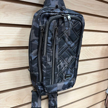 Load image into Gallery viewer, Lug Classic Quilted Sling Bag - Tailback in Camo Black