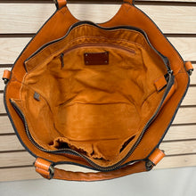 Load image into Gallery viewer, Patricia Nash Tooled Leather Satchel Crossbody Bag