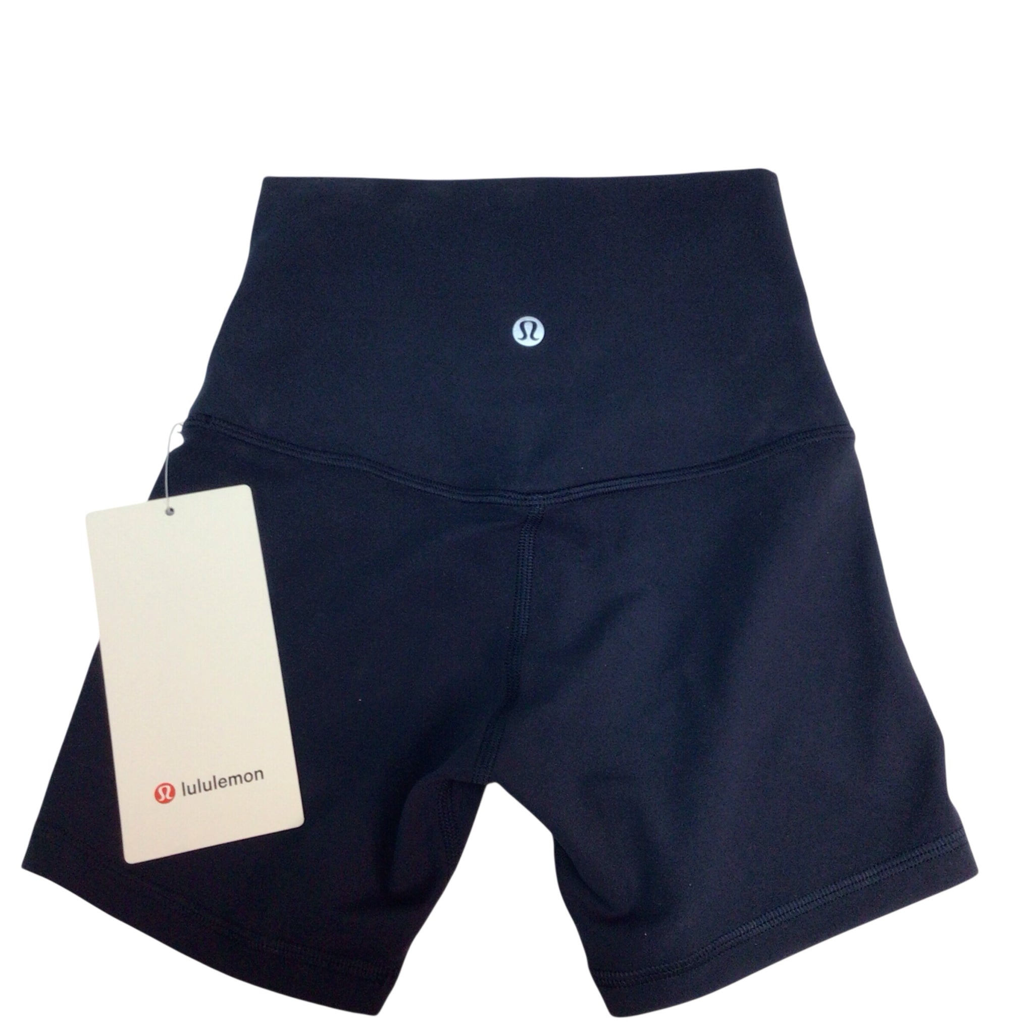 Lululemon Navy Align HR 4" Short Size 0 NWT