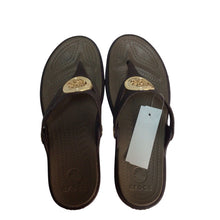 Load image into Gallery viewer, Crocs Sanrah Wedge Sandals Size 7