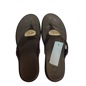 Crocs Sanrah Wedge Sandals Size 7
