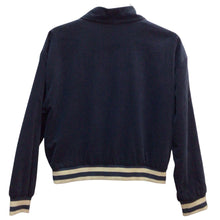 Load image into Gallery viewer, Blu Pepper Courderoy Button Up Letterman Jacket Size S