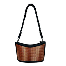 Load image into Gallery viewer, Saraye Baskets of Cambodia  Kim Ang Shoulder Bag Brown NWT